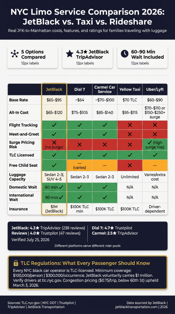 Reliable Best Limo New York: 5 Honest Family Hacks for 2026 3 September 24, 2026 Infographic reliable best limo new york