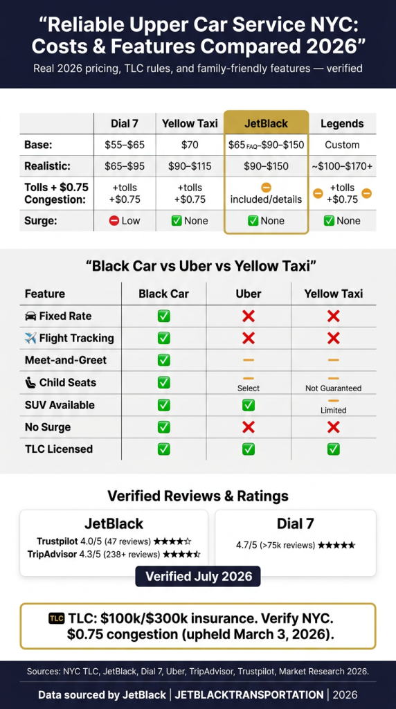 reliable upper car service nyc
