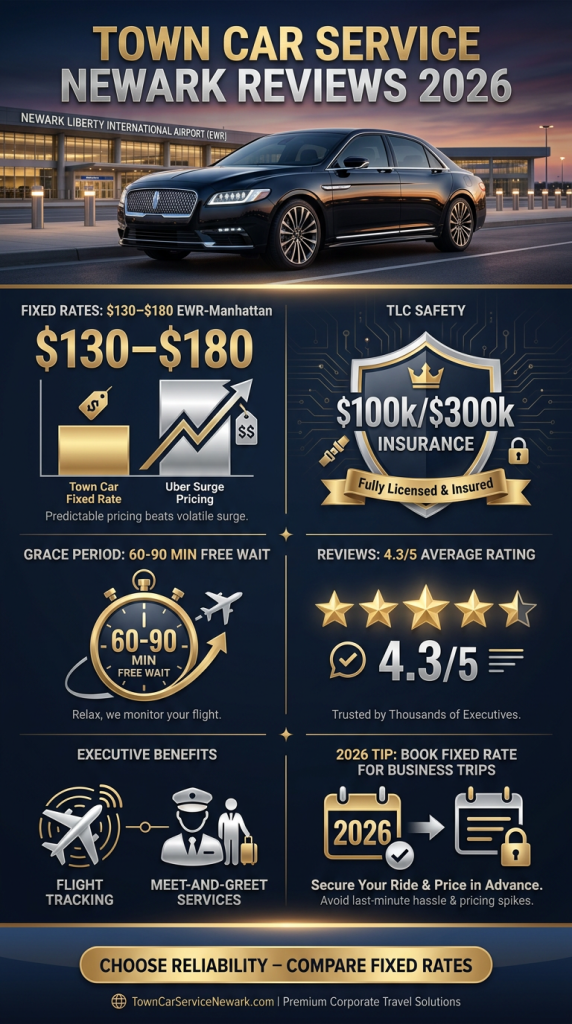 town car service newark reviews 2026