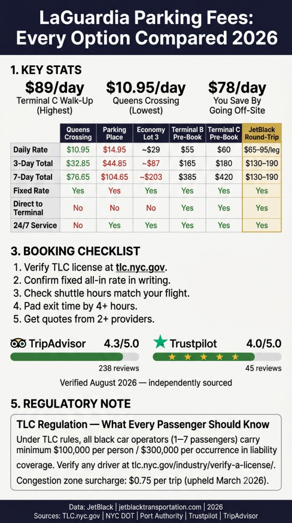 LaGuardia Parking Fees: 7 Honest Facts Every First-Timer Needs for 2026 3 October 10, 2026 laguardia parking fees