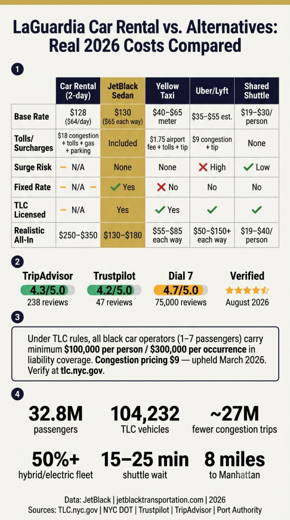 laguardia car rental location