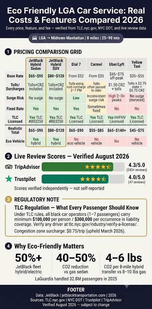 Eco Friendly LGA Car Service: 7 Honest 2026 Facts David Williams September 30, 2026