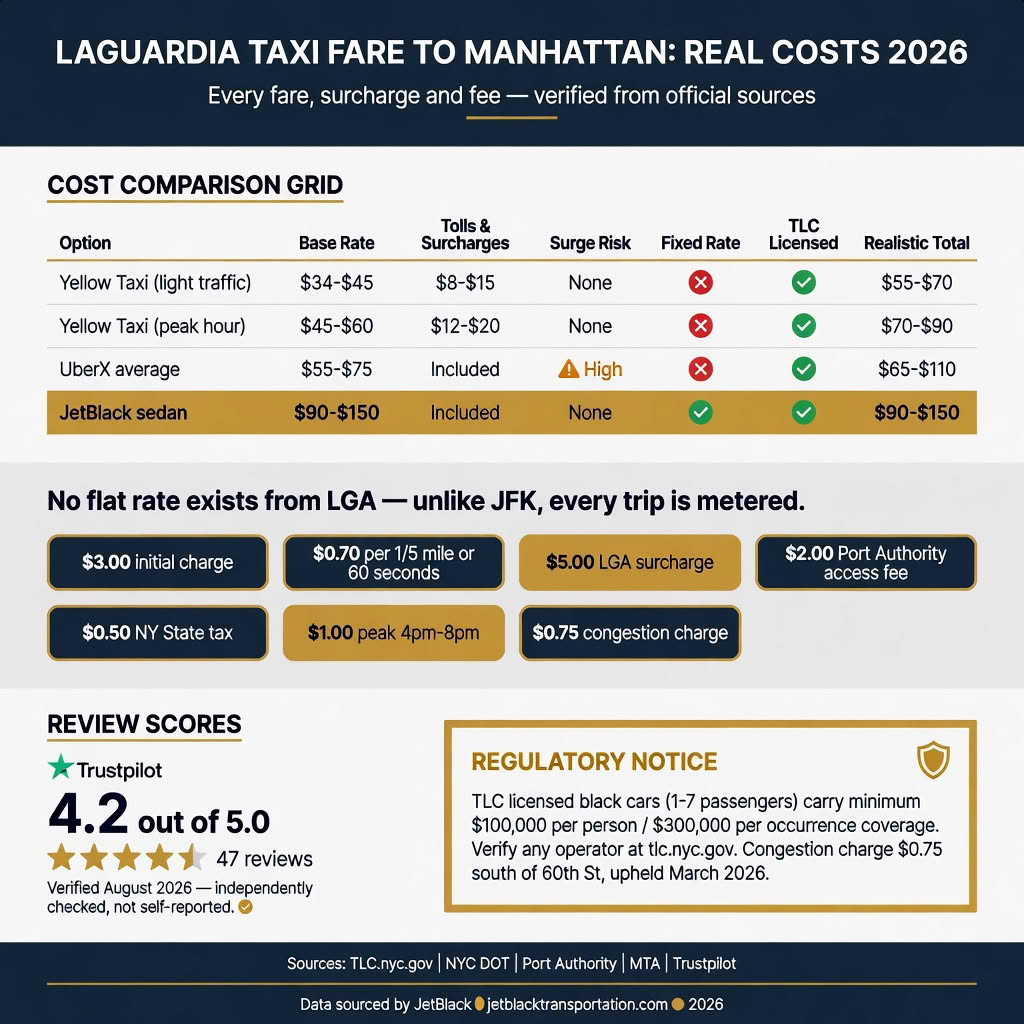laguardia airport taxi fare to manhattan laguardia airport taxi fare to manhattan