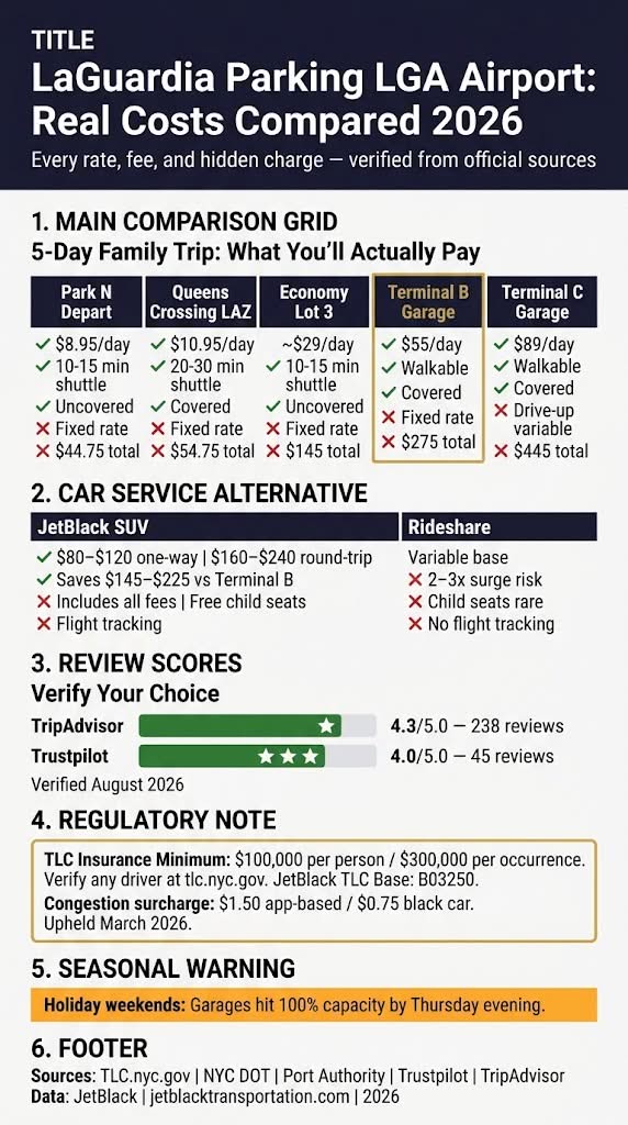 laguardia parking lga airport INFOGRAPIC
laguardia parking lga airport