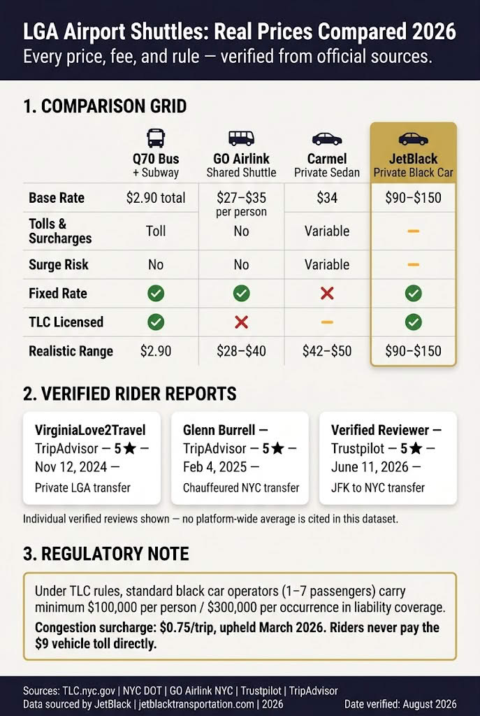 infographic
lga airport shuttles