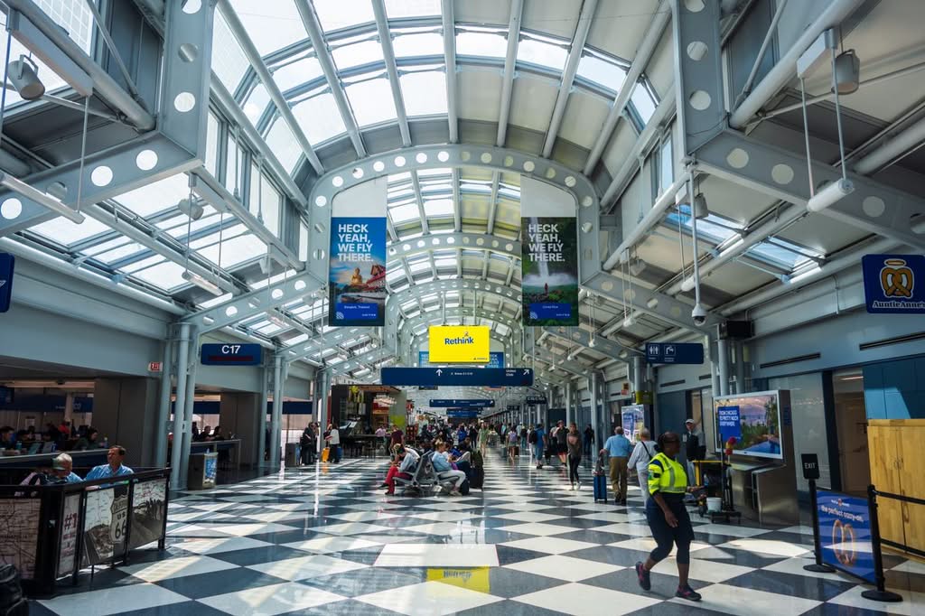 JetBlack sedan at LaGuardia laguardia airport tsa lost and found jetblack black car sedan at airport terminal